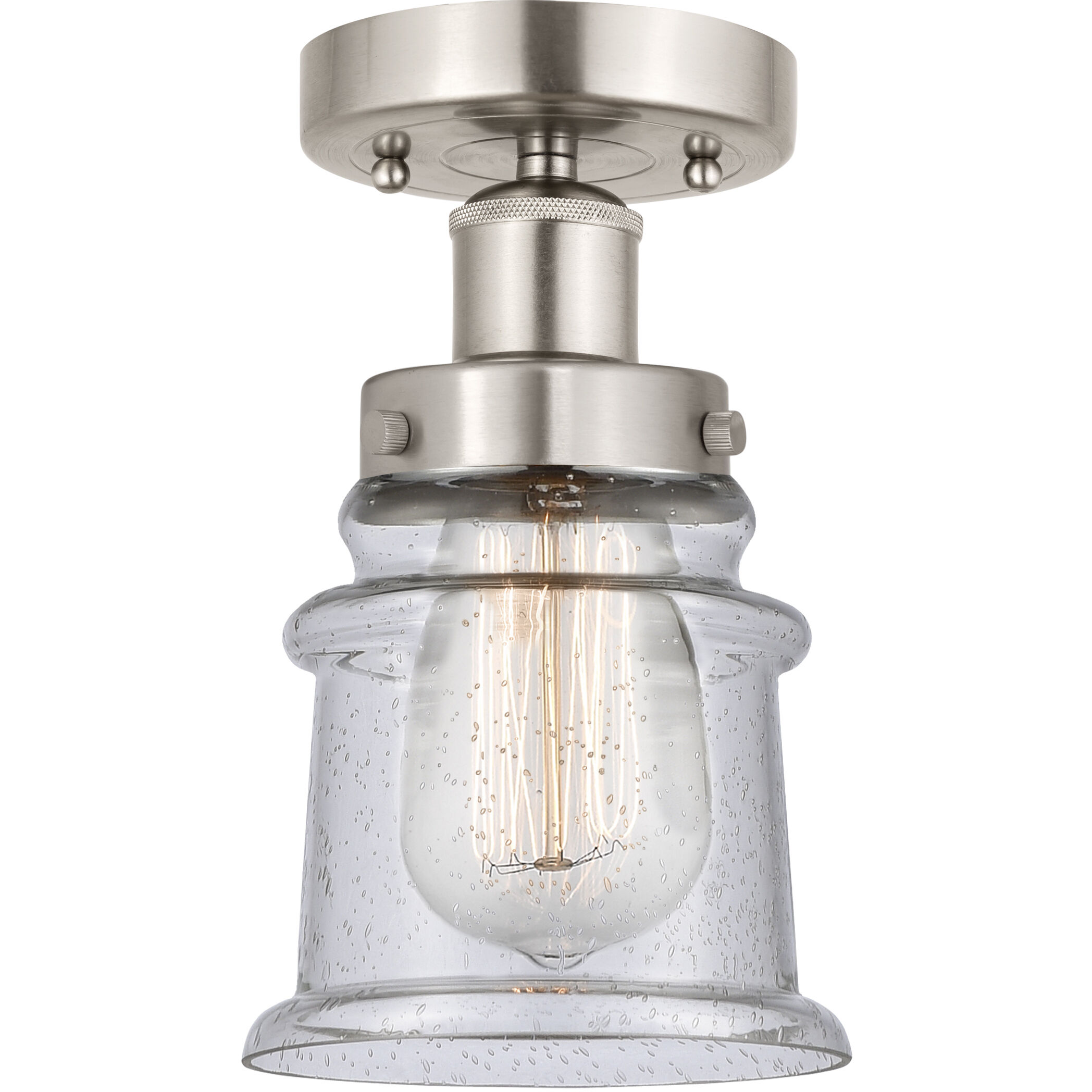 Edison Canton 1 Light 5.25 inch Semi-Flush Mount