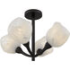 Adelyn 4 Light 22 inch Oil Rubbed Bronze Semi-Flush Mount Ceiling Light