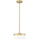 Renaud LED 9.25 inch Modern Gold Pendant Ceiling Light