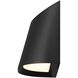 Ambit LED 4.75 inch Sand Black Outdoor Wall Sconce