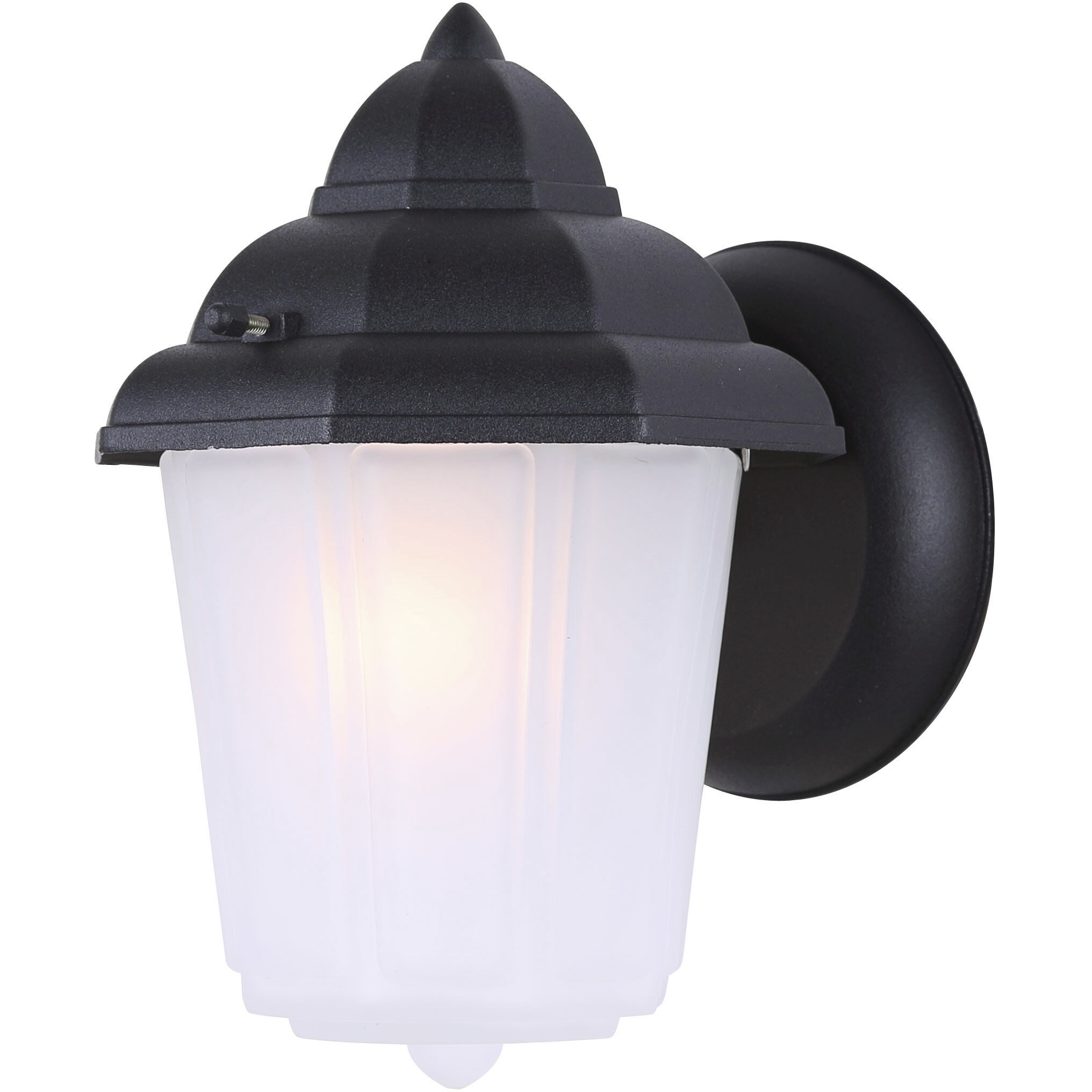 Madison 1 Light 6 inch black Outdoor Lantern
