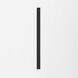 Atticus LED 35.43 inch Matte Black Bathroom Wall Light