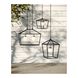 Denison 2 Light 36 inch Black Outdoor Linear Lantern Pendant