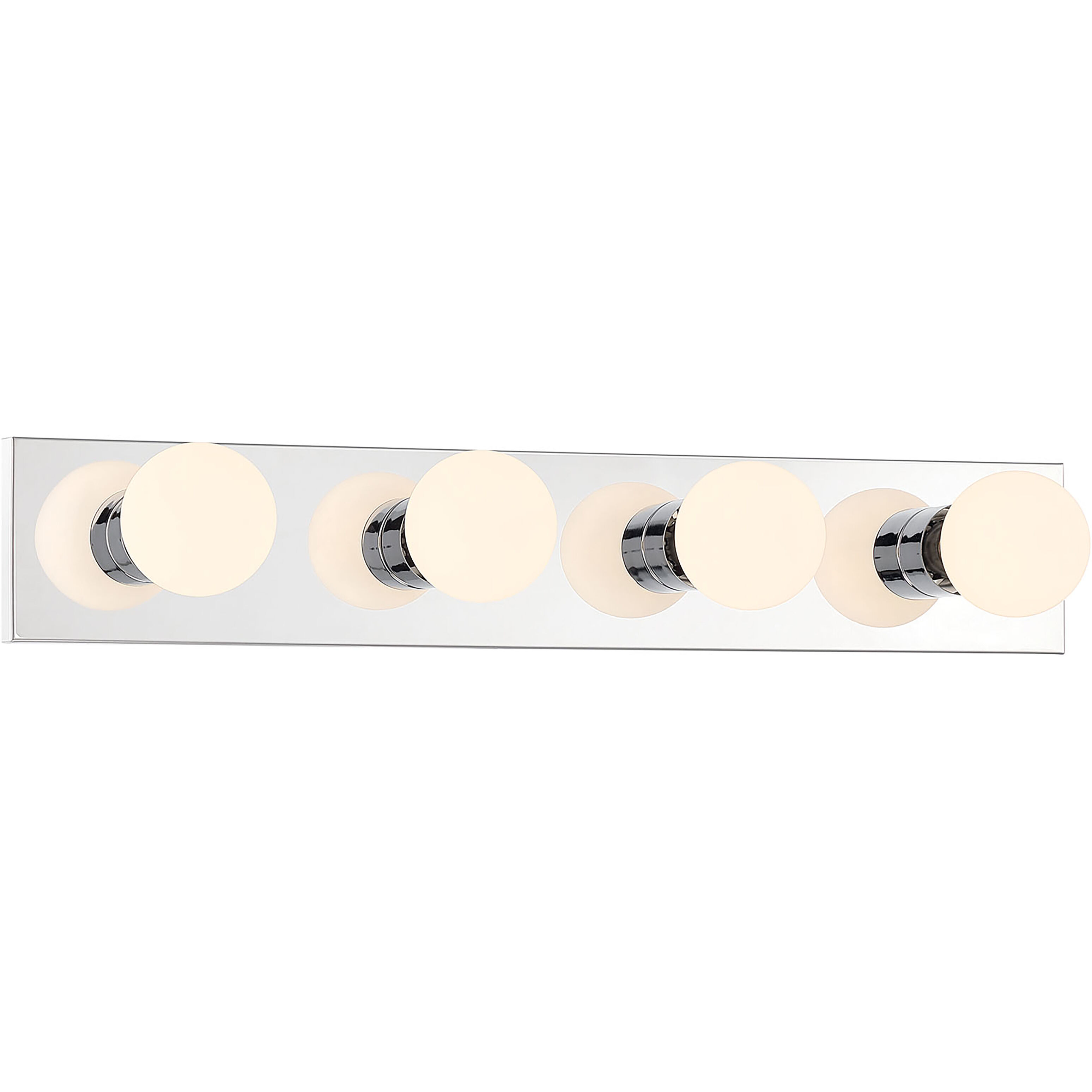 Bellisse 4 Light 24 inch Chrome Bathroom Vanity Light Bar Wall Light