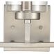 West End Vanity Light Wall Light in Brushed Nickel