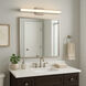 Spec LED 36 inch Satin Nickel Bath Vanity Wall Light
