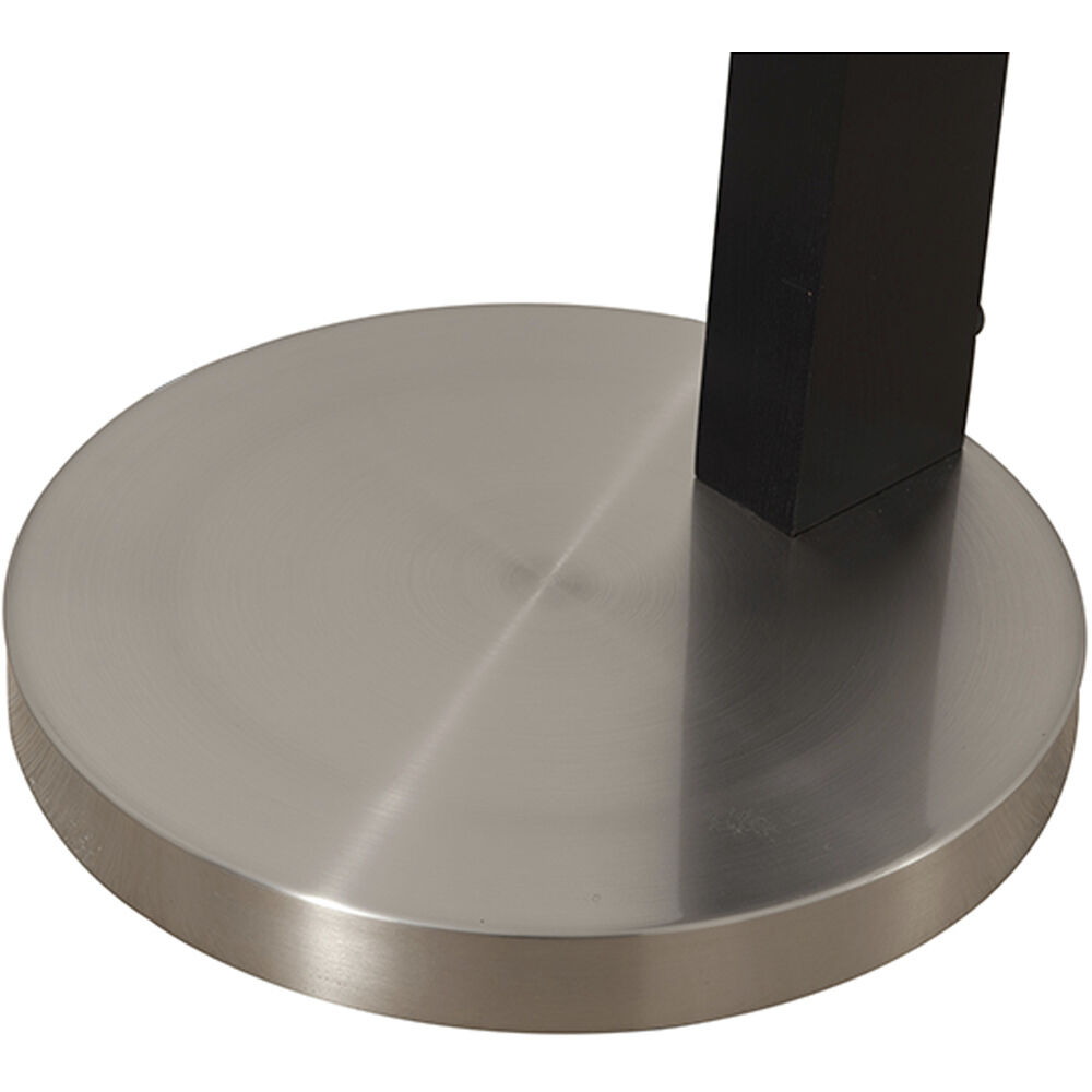 Coronado 84 inch 14.00 watt Matte Black and Satin Nickel Arc Floor Lamp Portable Light