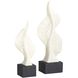 Hiro 15.5 X 8 inch Sculptures, Set of 2