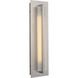 Allure LED 18 inch Stainless Steel Outdoor Wall Mount, Medium