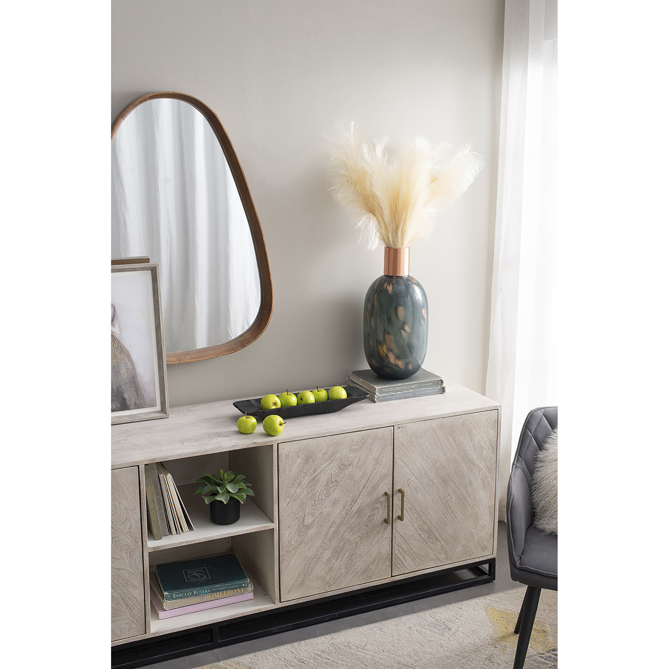 Rectangular Teak Natural Tray