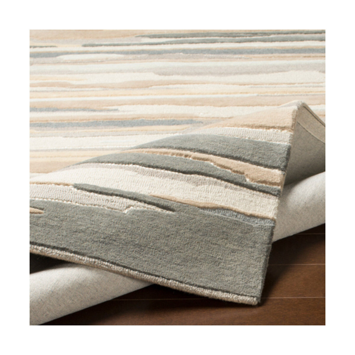 Easton 120 X 96 inch Beige/Taupe/Medium Gray/Tan/Khaki Rugs, Rectangle