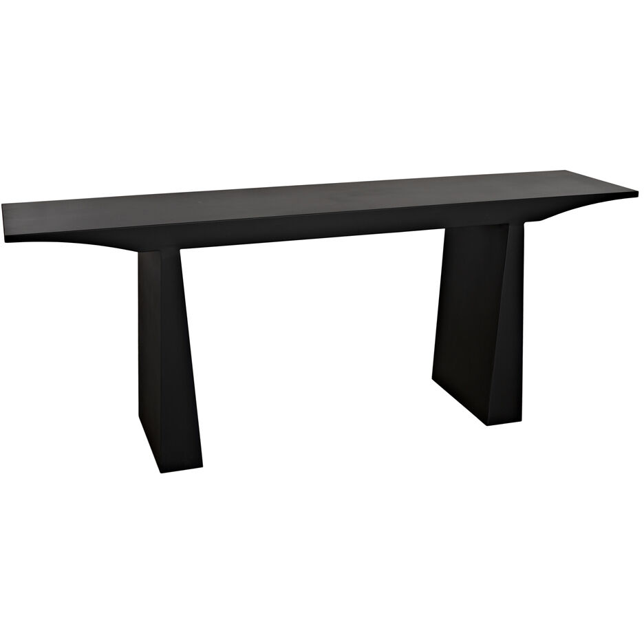 Truss 78 X 18 inch Matte Black Console