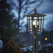 Fieldstone 3 Light 16.75 inch Sand Coal Outdoor Post Mount