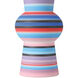 Happy 80's 12 X 5.75 inch Vase