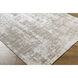 Lucknow 108 X 72 inch Medium Gray Rug in 6 X 9, Rectangle