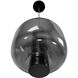 Cosmopolitan 1 Light 11 inch Gun Metal Pendant Ceiling Light