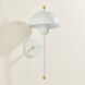 Jojo 1 Light 7.75 inch Aged Brass/Soft White Wall Sconce Wall Light