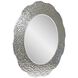 Olmstead 35.5 X 35.5 inch Hammered Silver Mirror