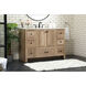 Soma 48 X 19 X 34 inch Natural Oak Vanity Sink Set