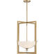 Elowen 3 Light 18 inch Legacy Brass Pendant Ceiling Light