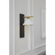 Kelly Wearstler Cleo 1 Light 7 inch Bronze Sconce Wall Light in White