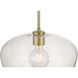 Pomari 1 Light 14 inch Vintage Brass Pendant Ceiling Light