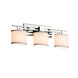 Textile LED 26 inch Dark Bronze Bath Bar Wall Light