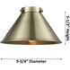 Briarcliff 30 inch 60.00 watt Satin Gold Swing Arm Wall Light, Franklin Restoration