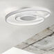 Livana LED 16 inch White Flush Mount Ceiling Light
