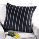 Dann Foley 24 inch Black and White Decorative Pillow