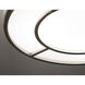Reeves 1 Light 20.25 inch Satin Nickel Flush Mount Ceiling Light