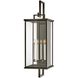 Estate Series Weymouth 4 Light 45.5 inch Oil Rubbed Bronze Outdoor Wall Mount