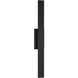 Davis LED 36 inch Black Outdoor Wall Lantern