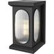 Sevyn 1 Light 17 inch Black Outdoor Wall Sconce