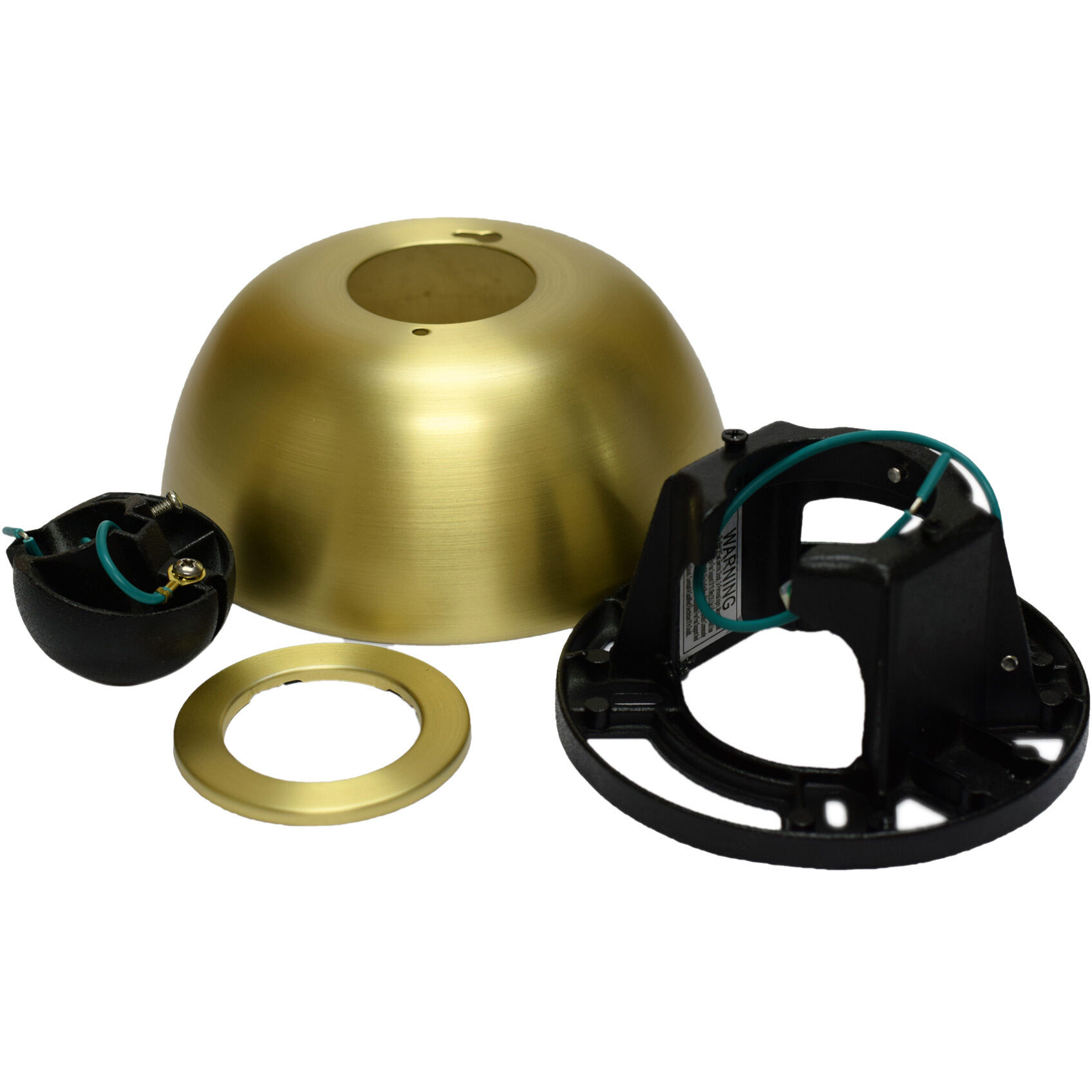 Accessory Brushed Satin Brass Fan Accessory