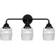 Nouveau 2 Colton LED 24 inch Matte Black Bath Vanity Light Wall Light