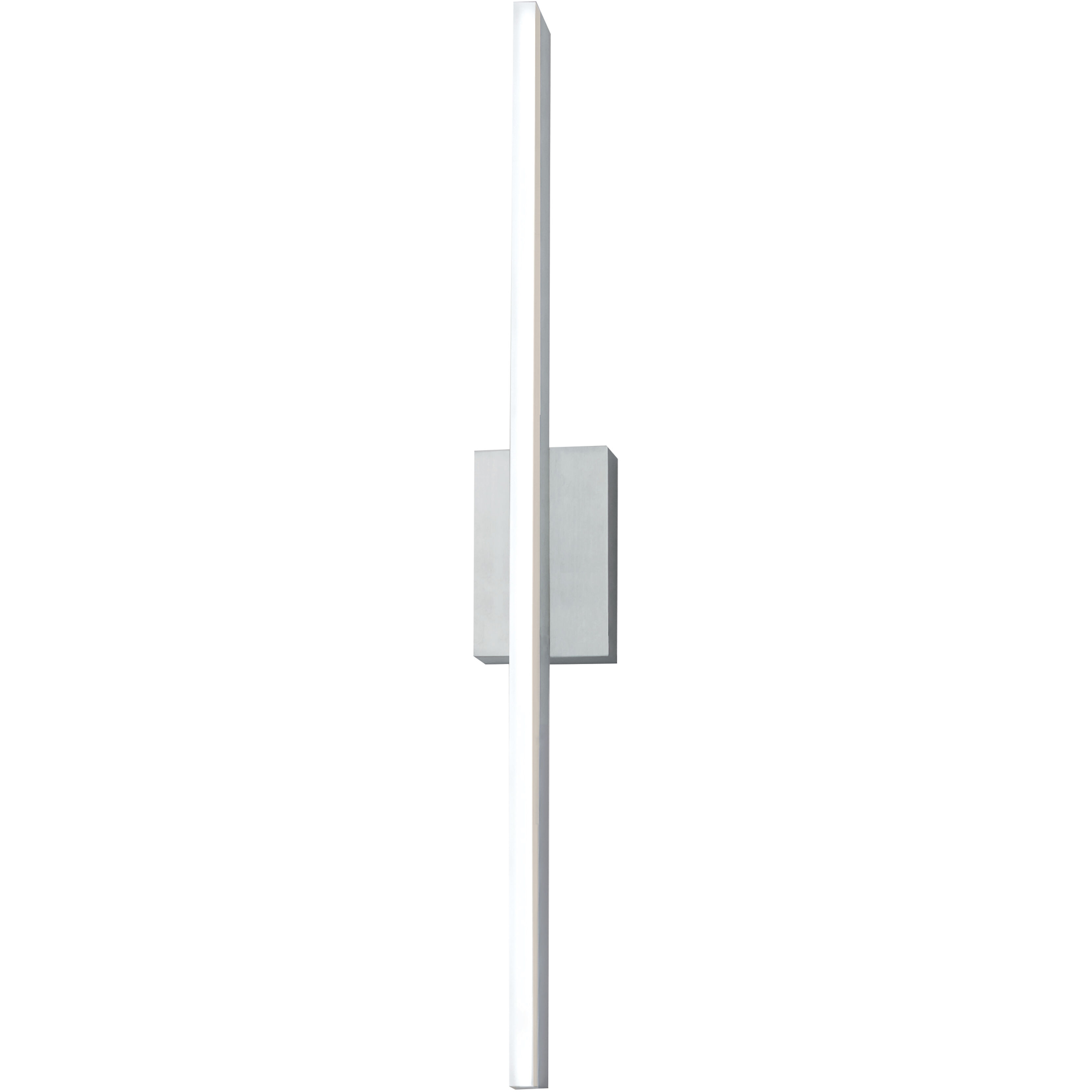 Ava LED 4.5 inch Brushed Aluminum Sconce Wall Light
