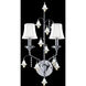 Murano 2 Light 13 inch Aged Gold Wall Sconce Wall Light