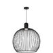 Orland Family 24 inch Matte Black Pendant Ceiling Light in 24" D x 24" W x 27" H, EVOLV