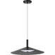 Corrine LED 18 inch Matte Black Pendant Ceiling Light