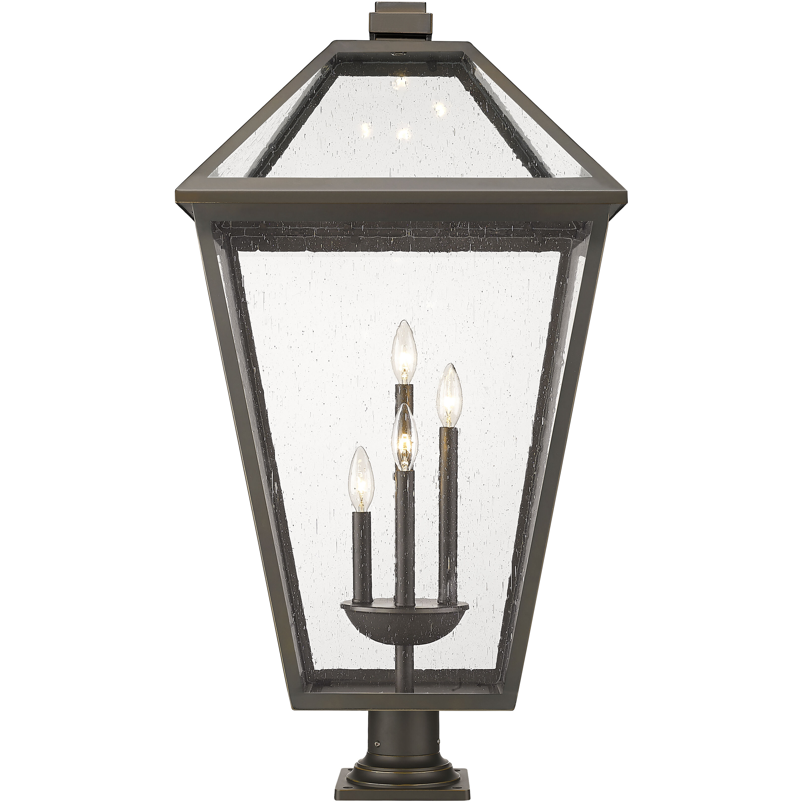 Talbot 4 Light 19.50 inch Post Light & Accessory