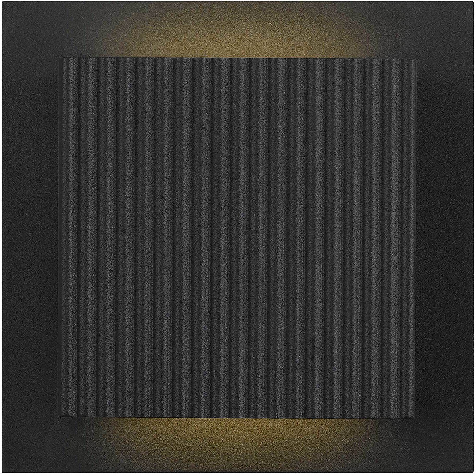 Miami LED 6.25 inch Sand Black Outdoor Wall Sconce