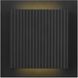 Miami LED 6.25 inch Sand Black Outdoor Wall Sconce