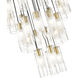 Alton 27 Light 36 inch Modern Gold Chandelier Ceiling Light