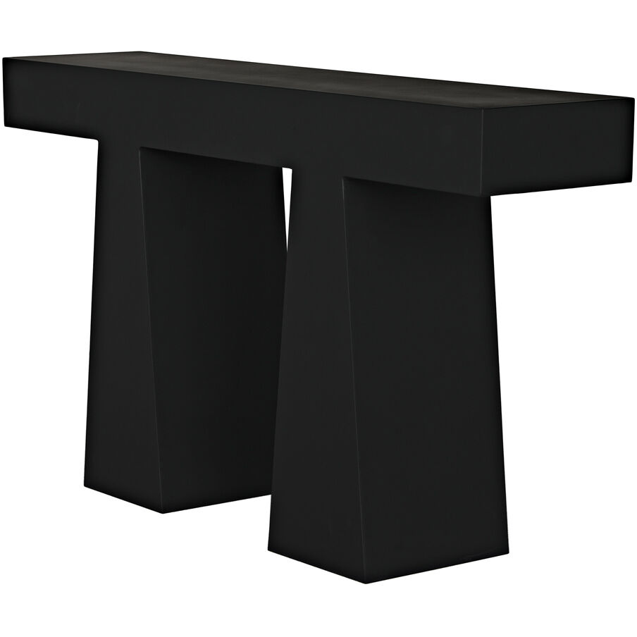 Wendell 52 X 12 inch Matte Black Console