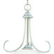 Bella 1 Light 16 inch Brushed Nickel Pendant Ceiling Light