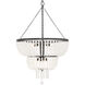 Rylee 8 Light 24.75 inch Matte Black Chandelier Ceiling Light