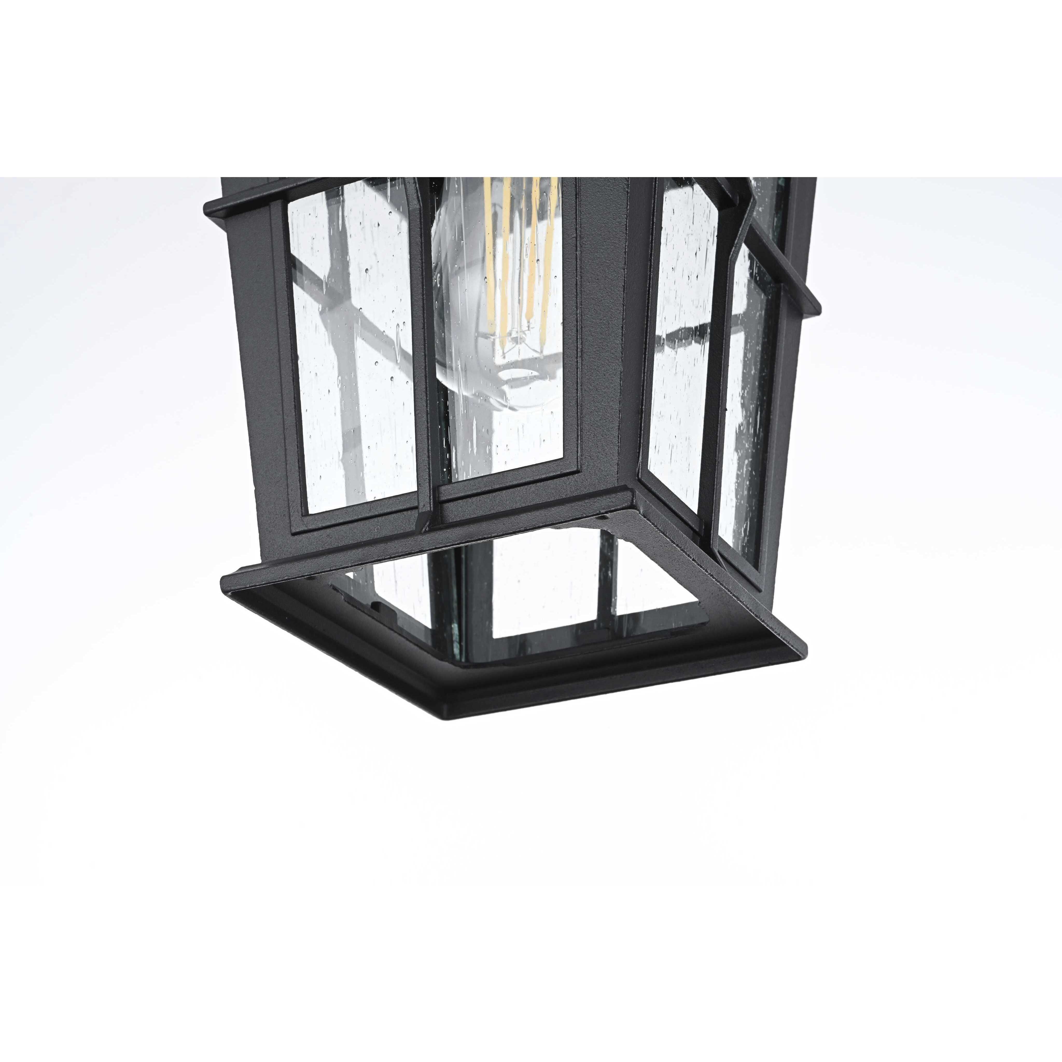 Bodine 1 Light 7 inch Black Outdoor Pendant