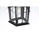 Bodine 1 Light 7 inch Black Outdoor Pendant