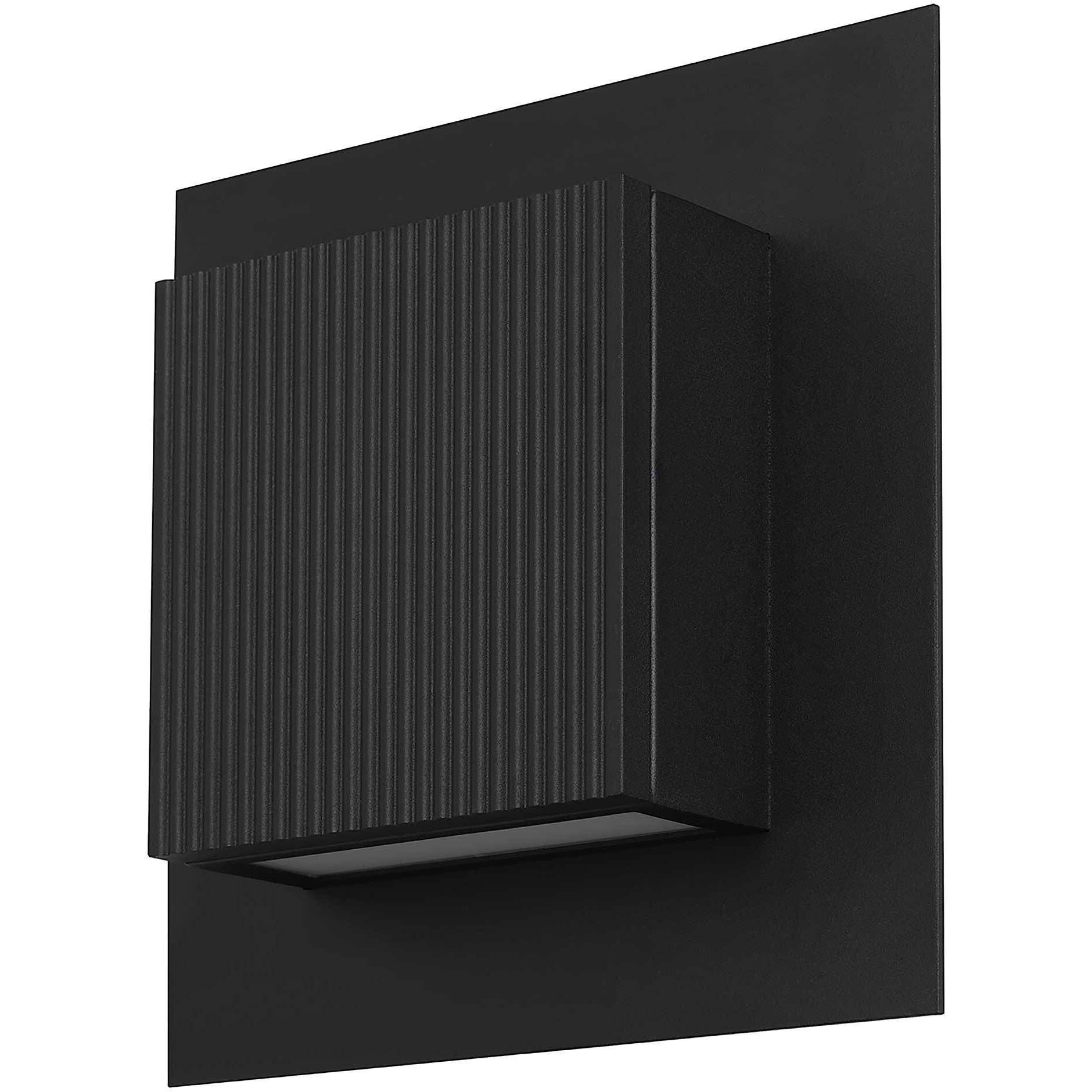 Miami LED 10.25 inch Sand Black Outdoor Wall Sconce